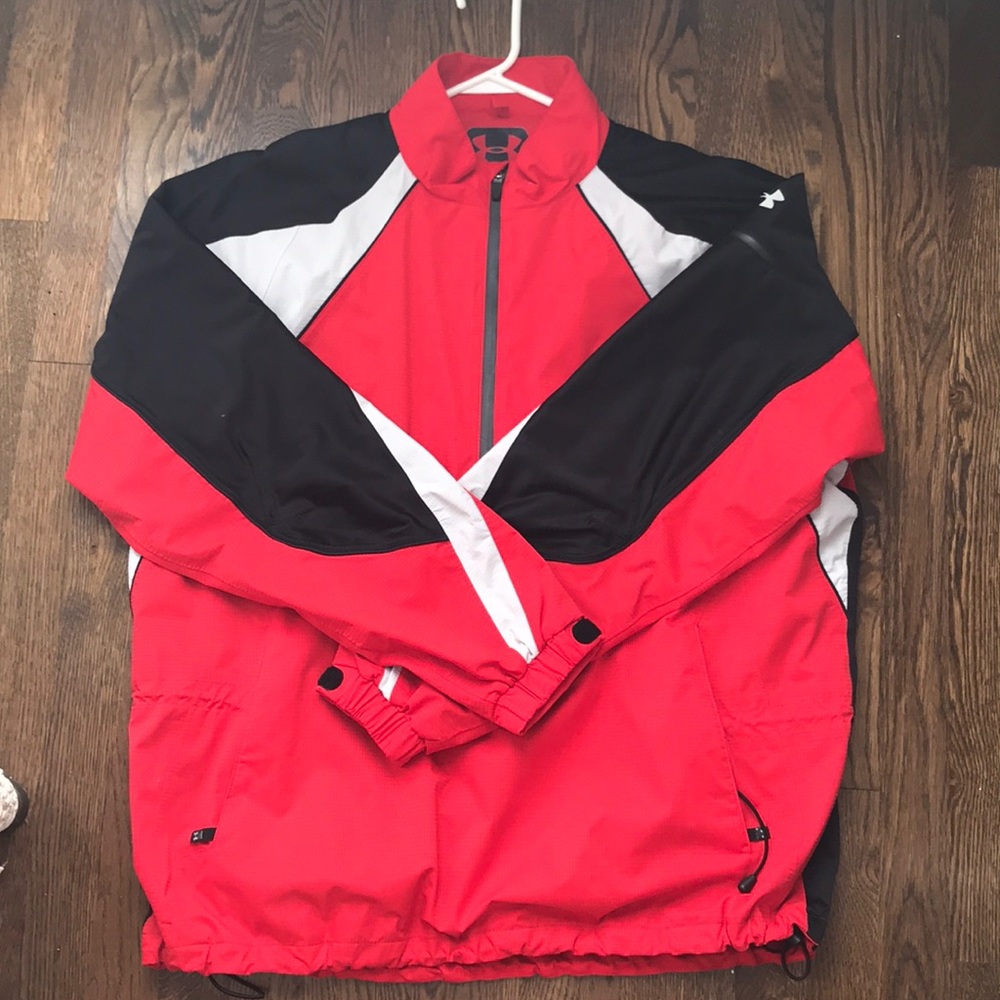 Under Armour golf 1/4 zip pullover. Large